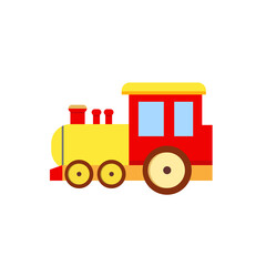 locomotive children's toy icon. Vector illustration