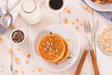 Honey Pancakes.