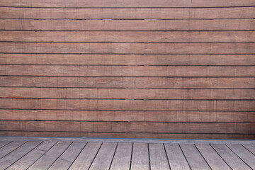 Hardwood cumaru deck aged texture- wood decking surface distressed and weathered before restoration