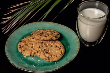 milk and cookies