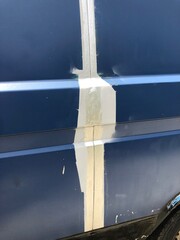 rust on the vehicle body