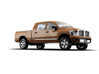 3d rendering mock up pickup © Hesen