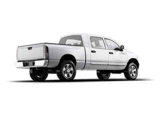 3d rendering mock up pickup
