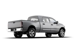 3d rendering mock up pickup
