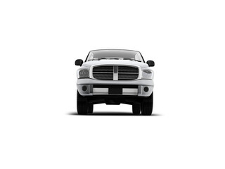 3d rendering mock up pickup