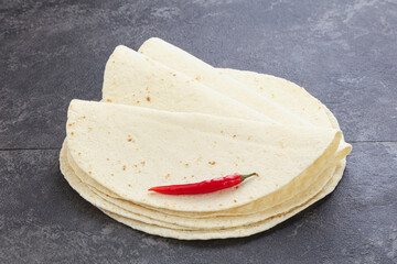Mexican Tortilla circle bread for cooking