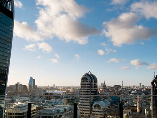 Obraz premium UK, England, London, St Pauls cathedral cityscape