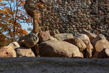 Large castle stones