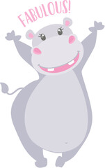 Happy Hippo