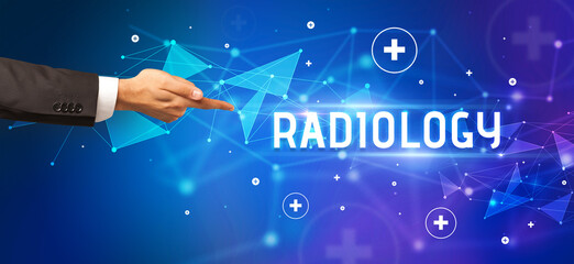 Close-Up of cropped hand pointing