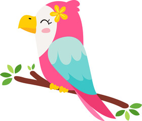 Tropical Birds Parrot