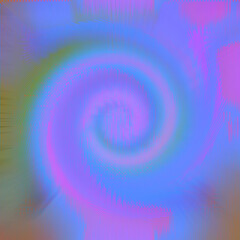 Abstract psychedelic spiral shape background image.