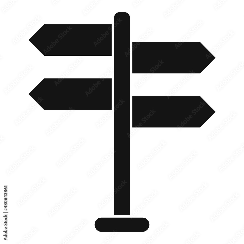 Poster work adaptation icon simple vector. skill adapt