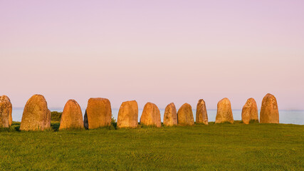 Ale Stones (Ales stenar) Is a megalithic monument of 59 large boulders and is 67 meters long. This...