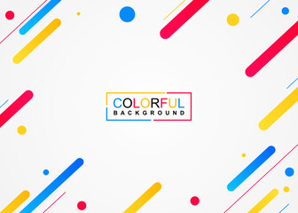 colorful abstract background design free vector