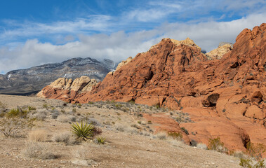 Clouds over Red Rock Canyon