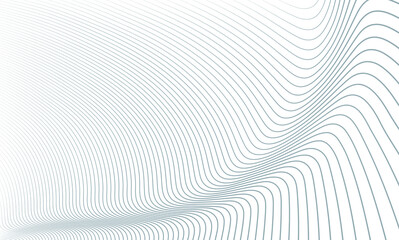 Vector Illustration of the gray pattern of lines abstract background. EPS10.