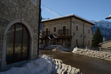 Fototapeta premium Sant'Eufemia a Maiella (Italia, Abruzzo)