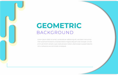 flat geometric background