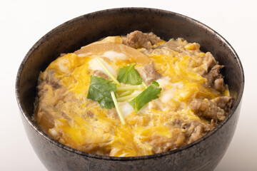 牛とじ丼　