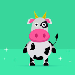 minimalist illustration animal cute collorfull