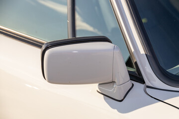 タイトル 	バックミラー　outer rear view mirror photo
