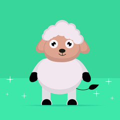 minimalist illustration animal cute collorfull