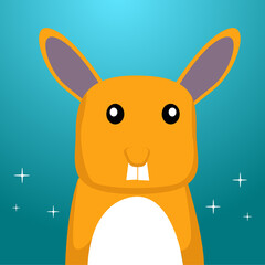 minimalist illustration animal cute collorfull