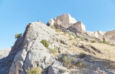 The historic village of Eski Kahta in Adiyaman, Turkey