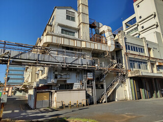 Fototapeta premium Factory ｗaiting for dismantling