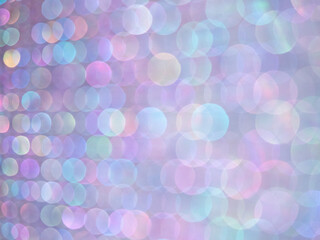 散らばる玉ボケ　中サイズから大サイズ