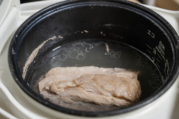 炊飯器で作った煮豚