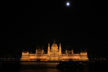 Obraz premium moon night view