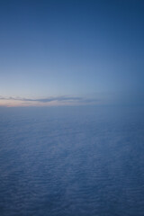 blue sky and sea during sunrise