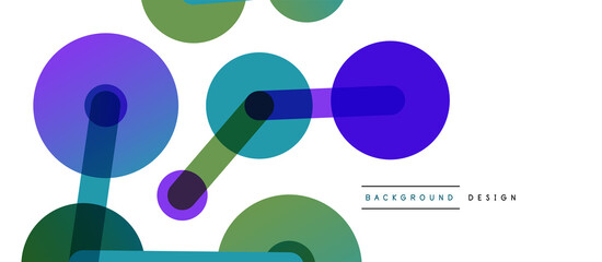 Network concept abstract background. Dots connection. Big data idea. Business template for wallpaper, banner, background or landing