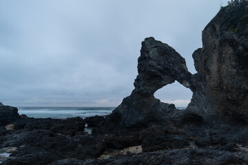 Australia rock formation at Narooma, NSW, Australia.