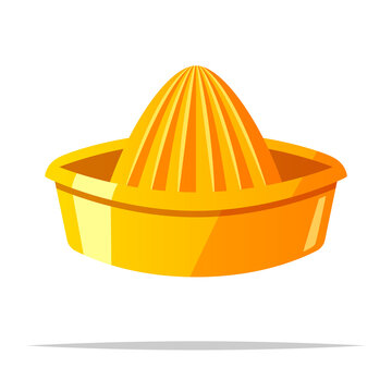 Citrus juicer vector isolated illustration