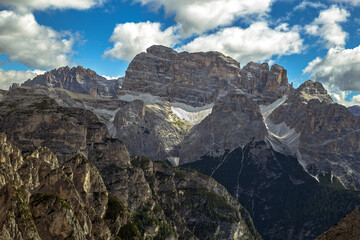 Croda di Sesto dolomite landscape, Italy, Trentino Alto Adige