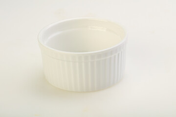 White proclean bowl for serving