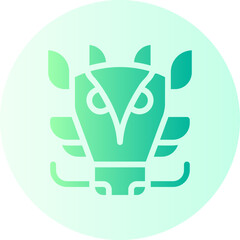 dragon gradient icon
