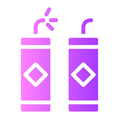 firecracker glyph icon