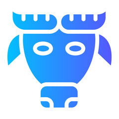 ox glyph icon