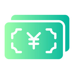 renminbi glyph icon