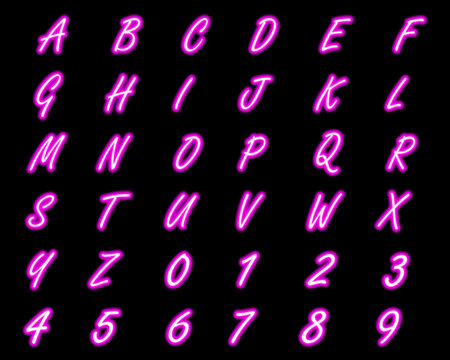 set of A to Z and numbers
