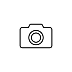 Camera icon. photo camera sign and symbol. photography icon.