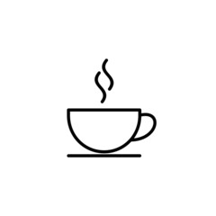 coffee cup icon. cup a coffee sign and symbol