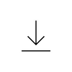 Fototapeta premium Download icon. Download sign and symbol