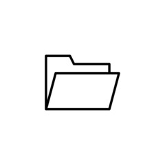 Folder icon. folder sign and symbol