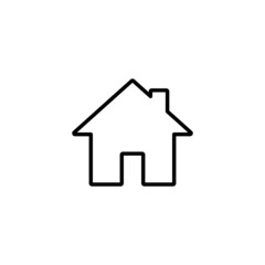 Obraz premium House icon. Home sign and symbol