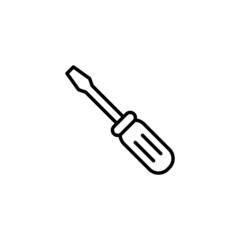 Screwdriver icon.tools sign and symbol